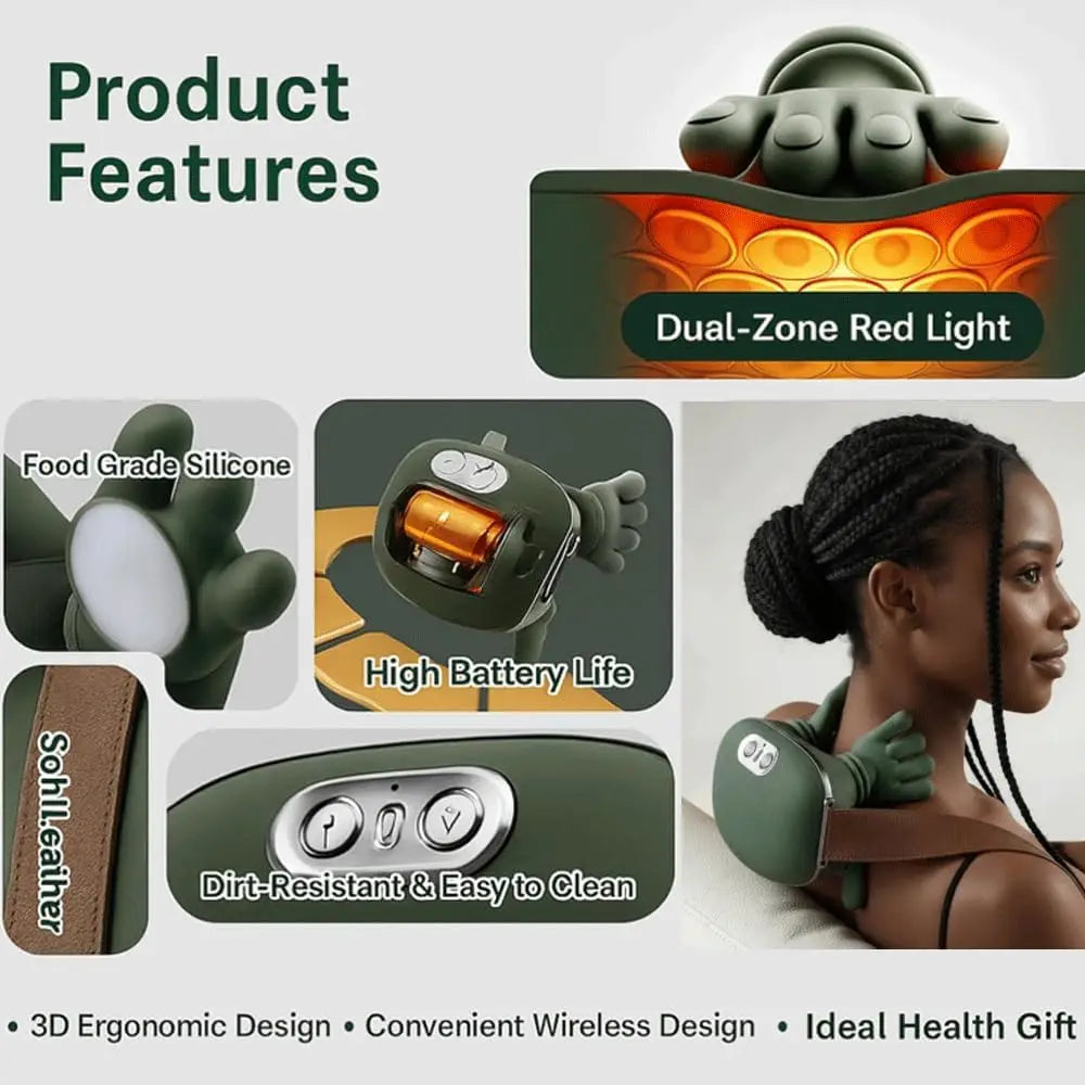 Wireless Neck Massager with Heat