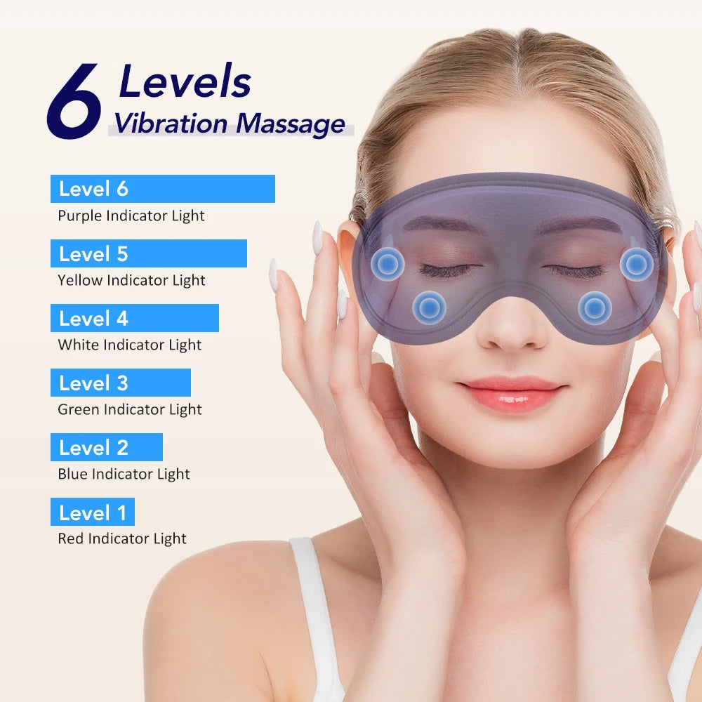Eye Massager with Heat & Vibration
