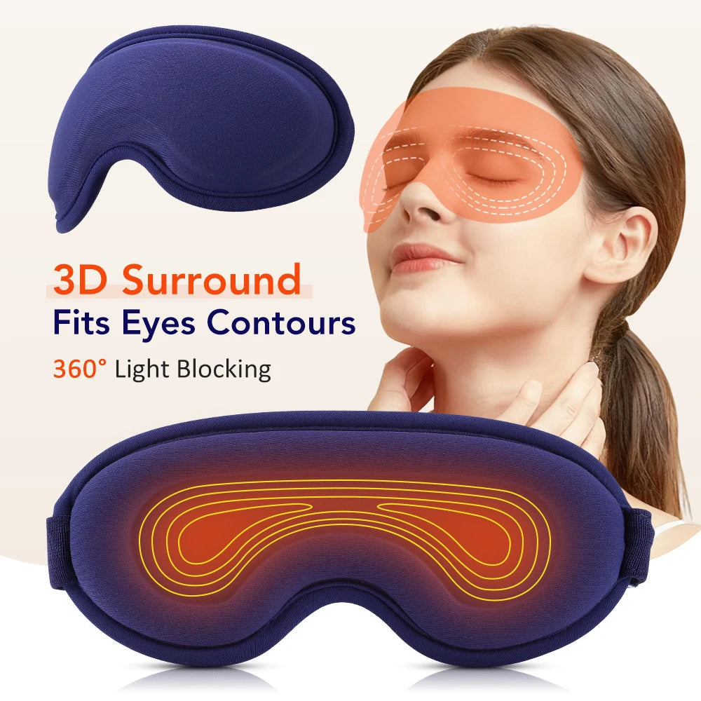 Eye Massager with Heat & Vibration