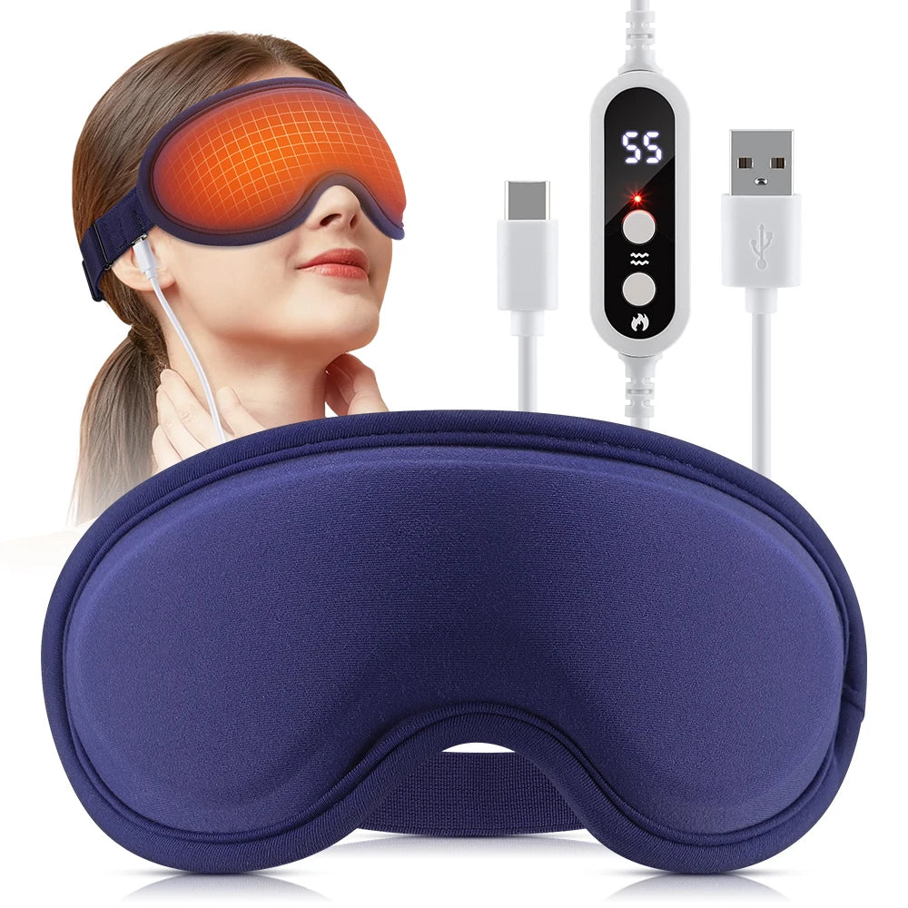 Eye Massager with Heat & Vibration
